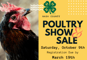 Cover photo for Poultry Show and Sale - October 9th