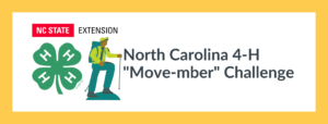 Cover photo for Move-mber: North Carolina 4-H Fall Moving Challenge