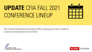 CFIA Fall 2021 Conference lineup banner