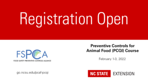 registration open pcaf course february 2022