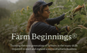 Cover photo for Lunch and Learn Webinar: Farm Beginnings Program Overview